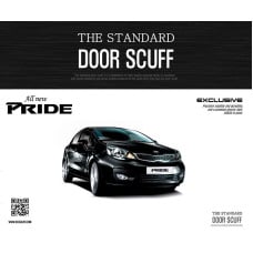 STANDARD AL DOOR SILL SCUFF PLATES KIA PRIDE RIO 2012-14